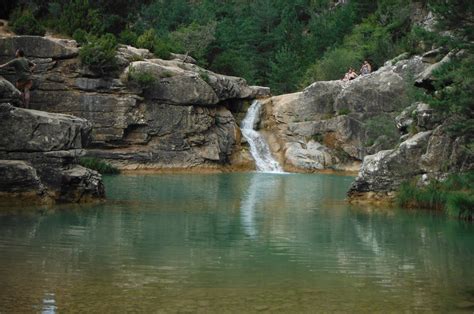 Pozo Pígalo y las Pozas del río Arba de Luesia en Zaragoza